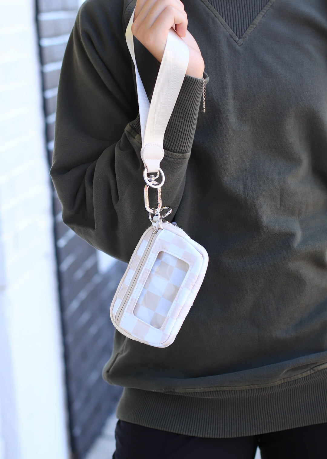 Nelly Nylon Card Wallet Wristlet