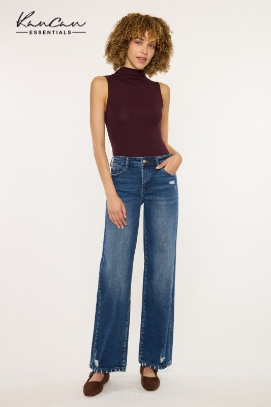 Open Road High Rise Wide Leg Jean