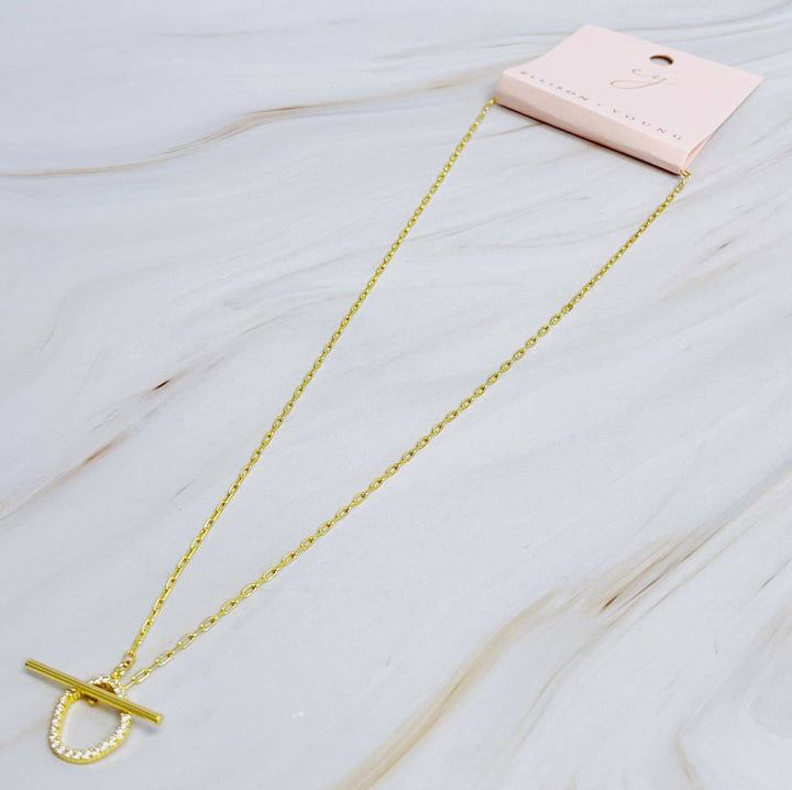 RESTOCK Amelia Dainty Toggle Necklace