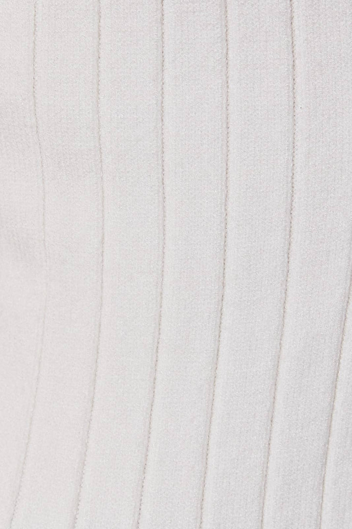 The Monroe Sweater Tank in Ivory