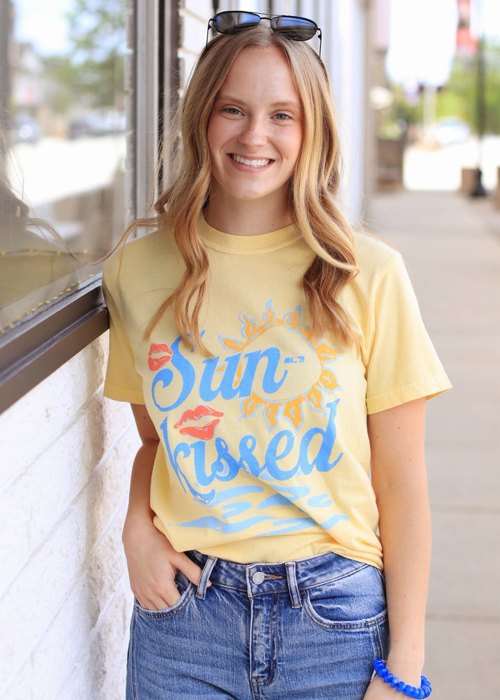 The Sun-Kissed Script Tee