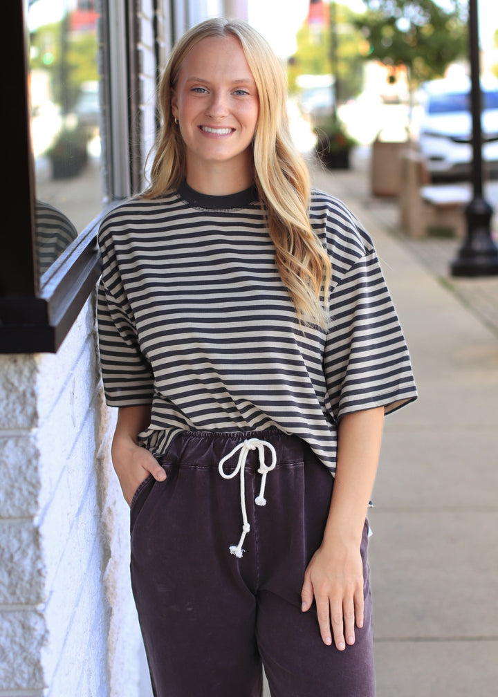 Latitude Striped Tee