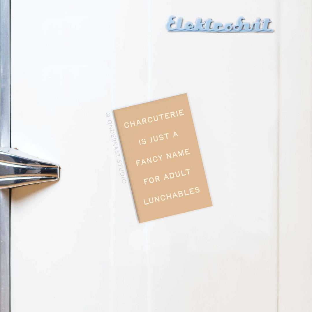 Charcuterie Adult Lunchables Rectangle Magnet