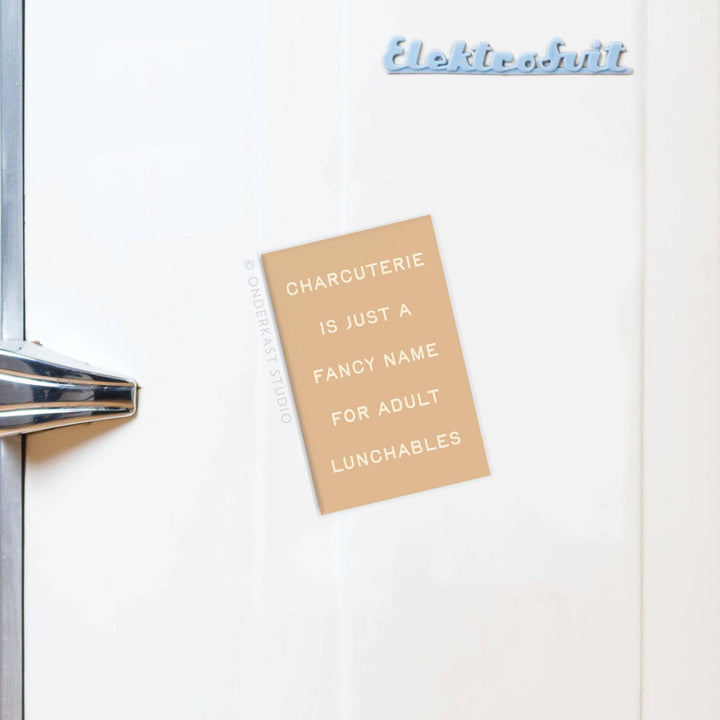 Charcuterie Adult Lunchables Rectangle Magnet