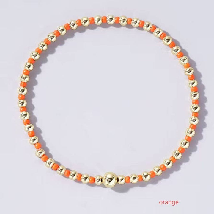 Boho Colorful Ball Beaded Bracelet