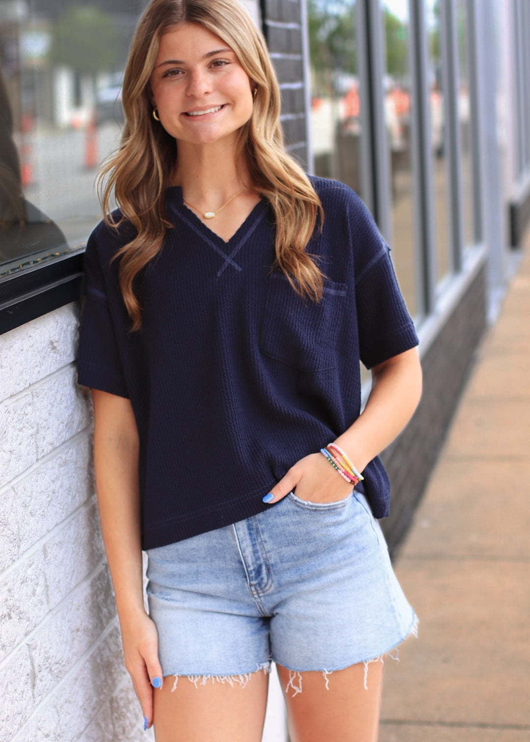 The Midnight Cove Boxy Top