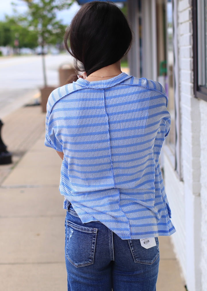 The Skye Ridge Stripe Top