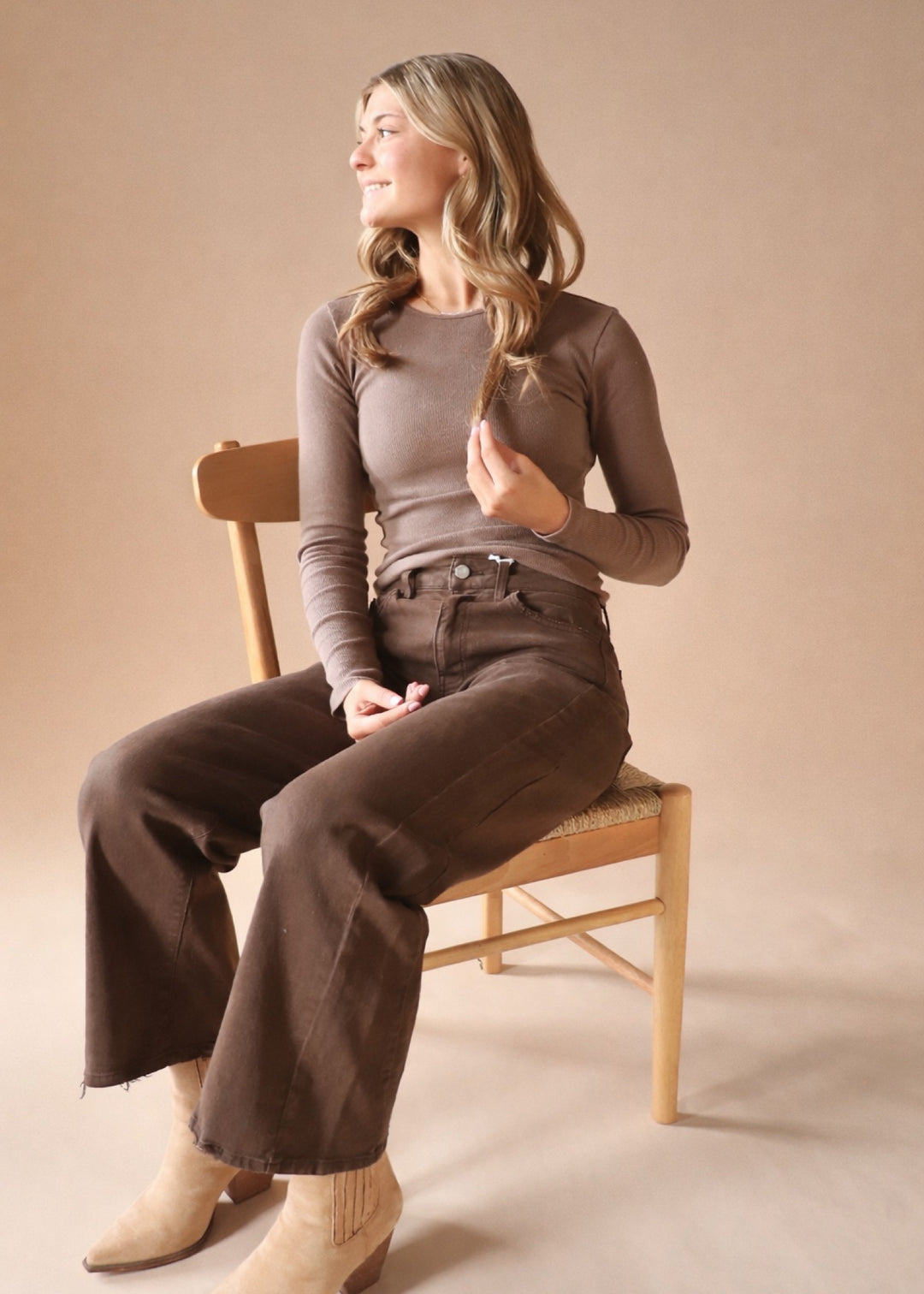 The Brownstone Barrel Jean