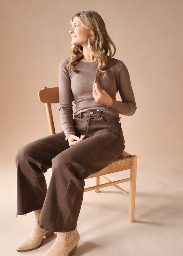 The Brownstone Barrel Jean