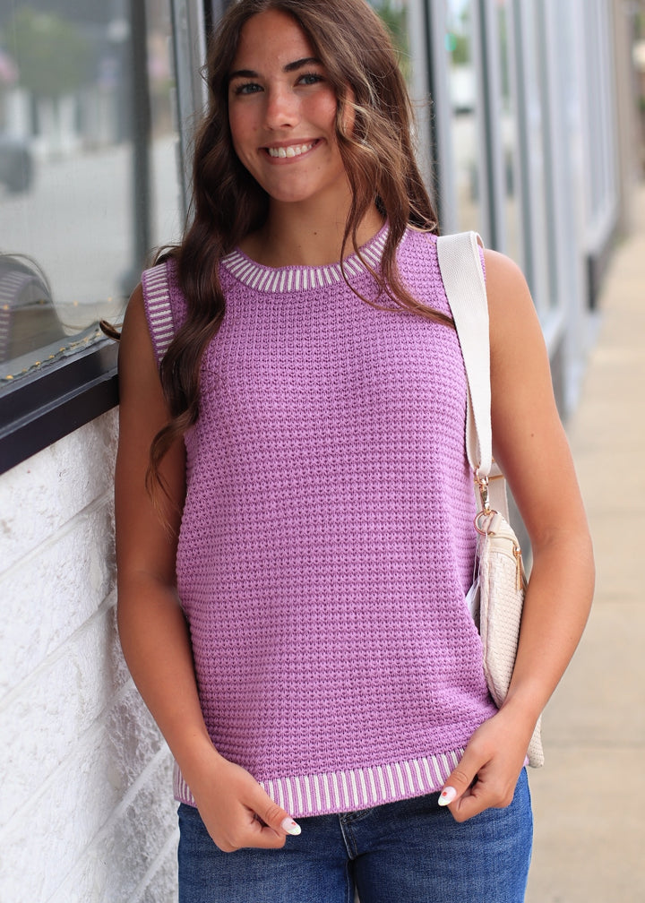 The Orchid Lane Sweater Tank