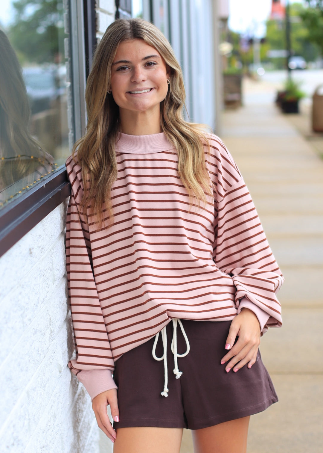 Strawberry Mocha Pullover