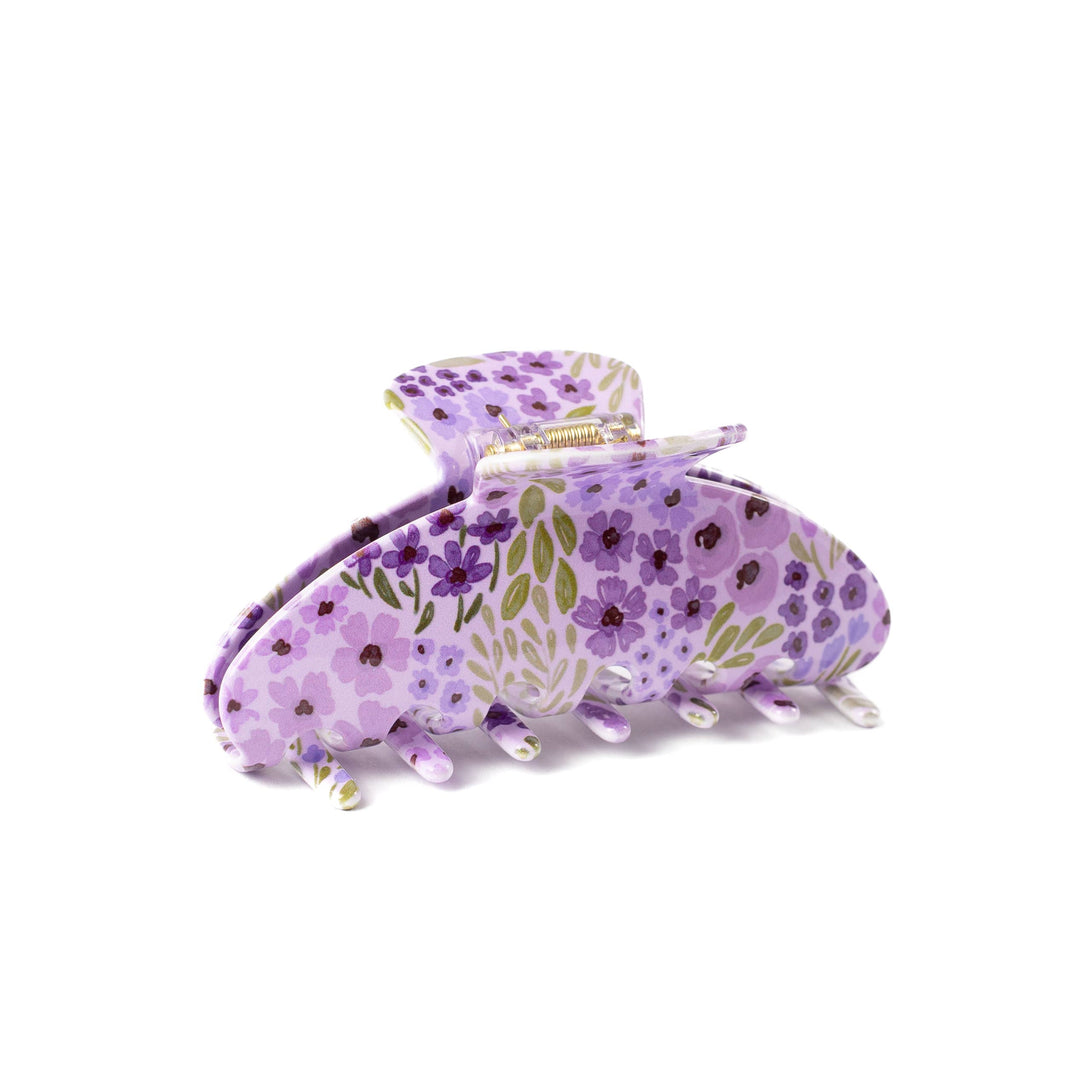 Floral Claw Clip