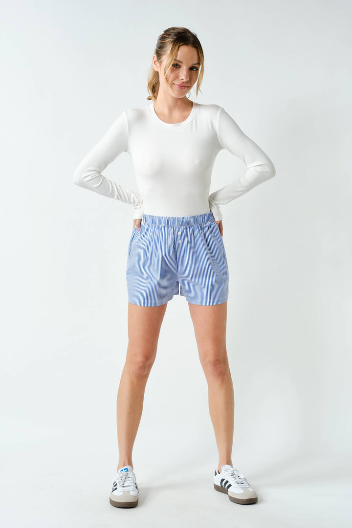 Breeze Stripe Boxer Short