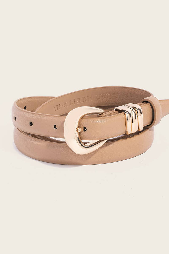 Skinny Fashionable Leather Belt