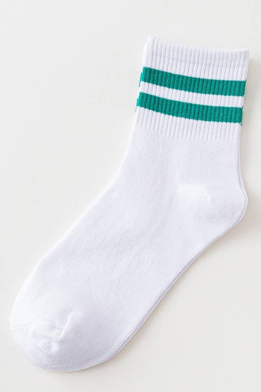 BASIC DAILY CASUAL SOCKS  KHAKIBLACK