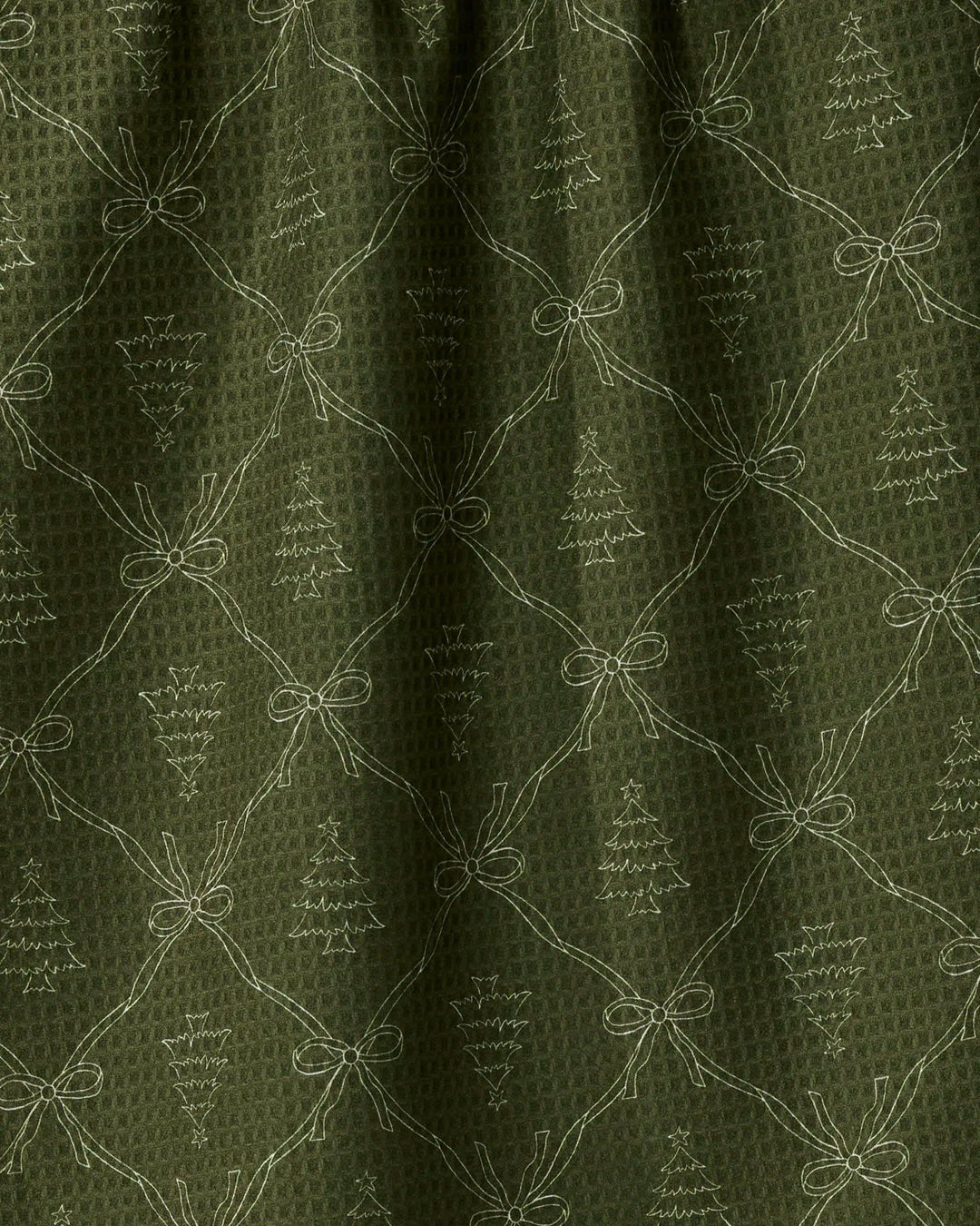 Cedar Bows Luxe Kitchen Towel - Holiday 2026