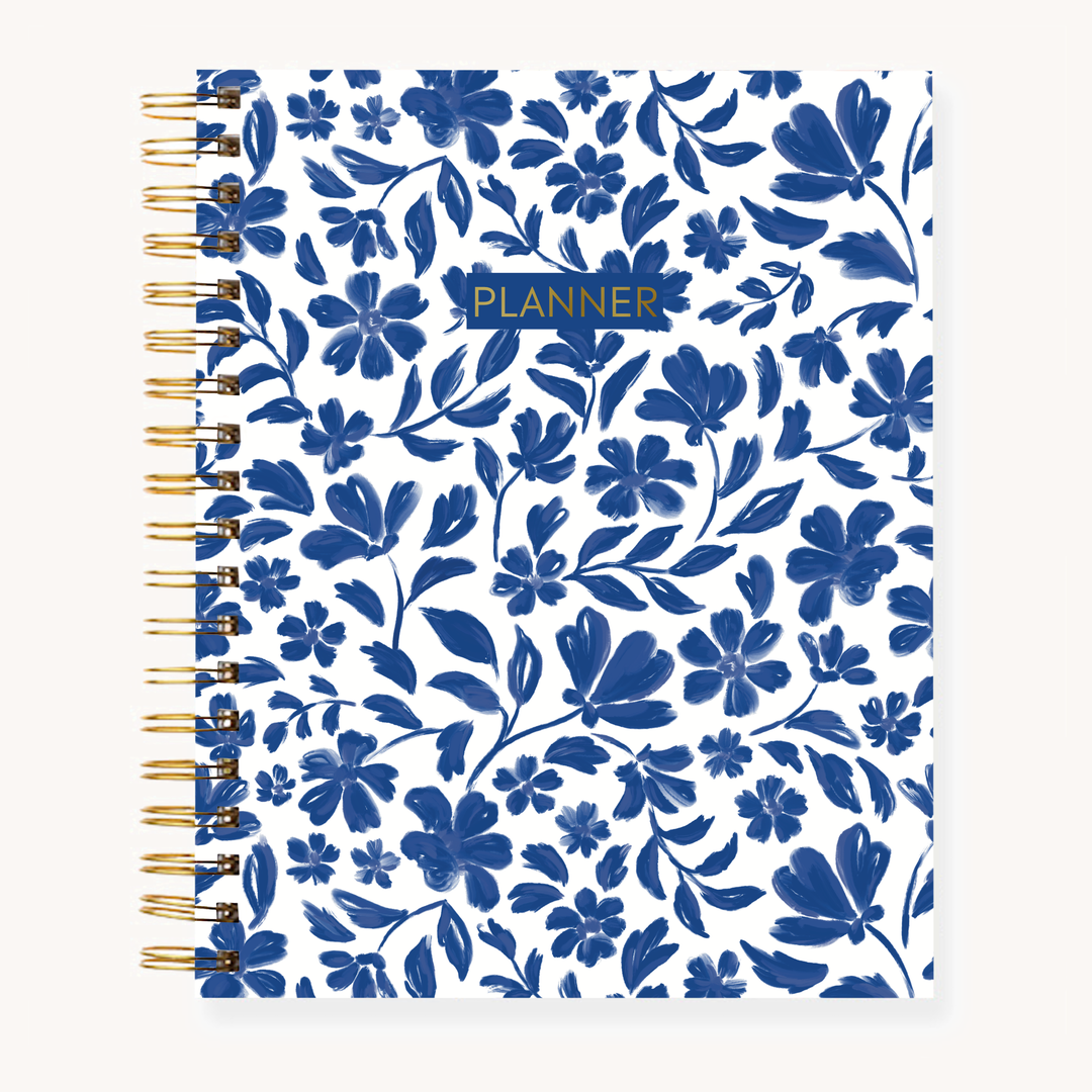 Floral Undated Planner