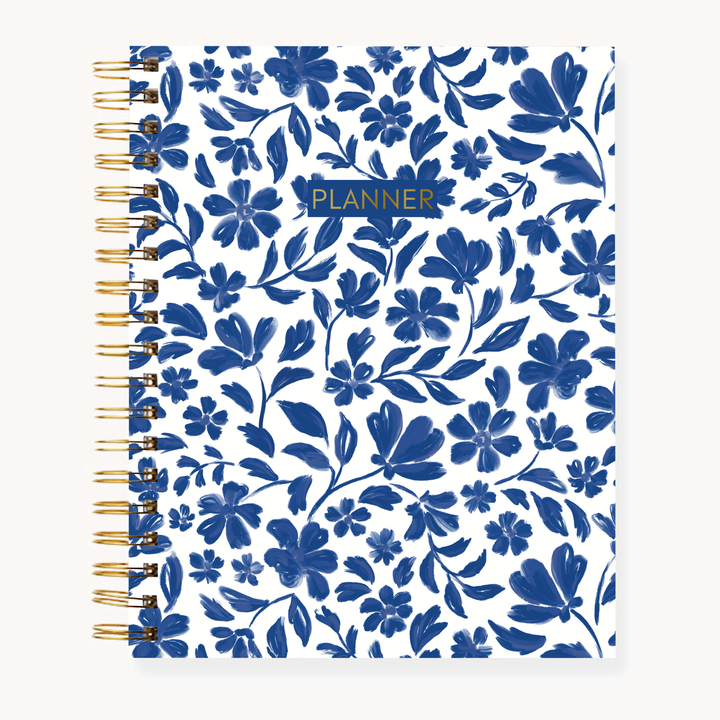 Floral Undated Planner
