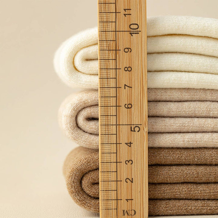 Thermal Fuzzy Wool Knee-High Winter Snow