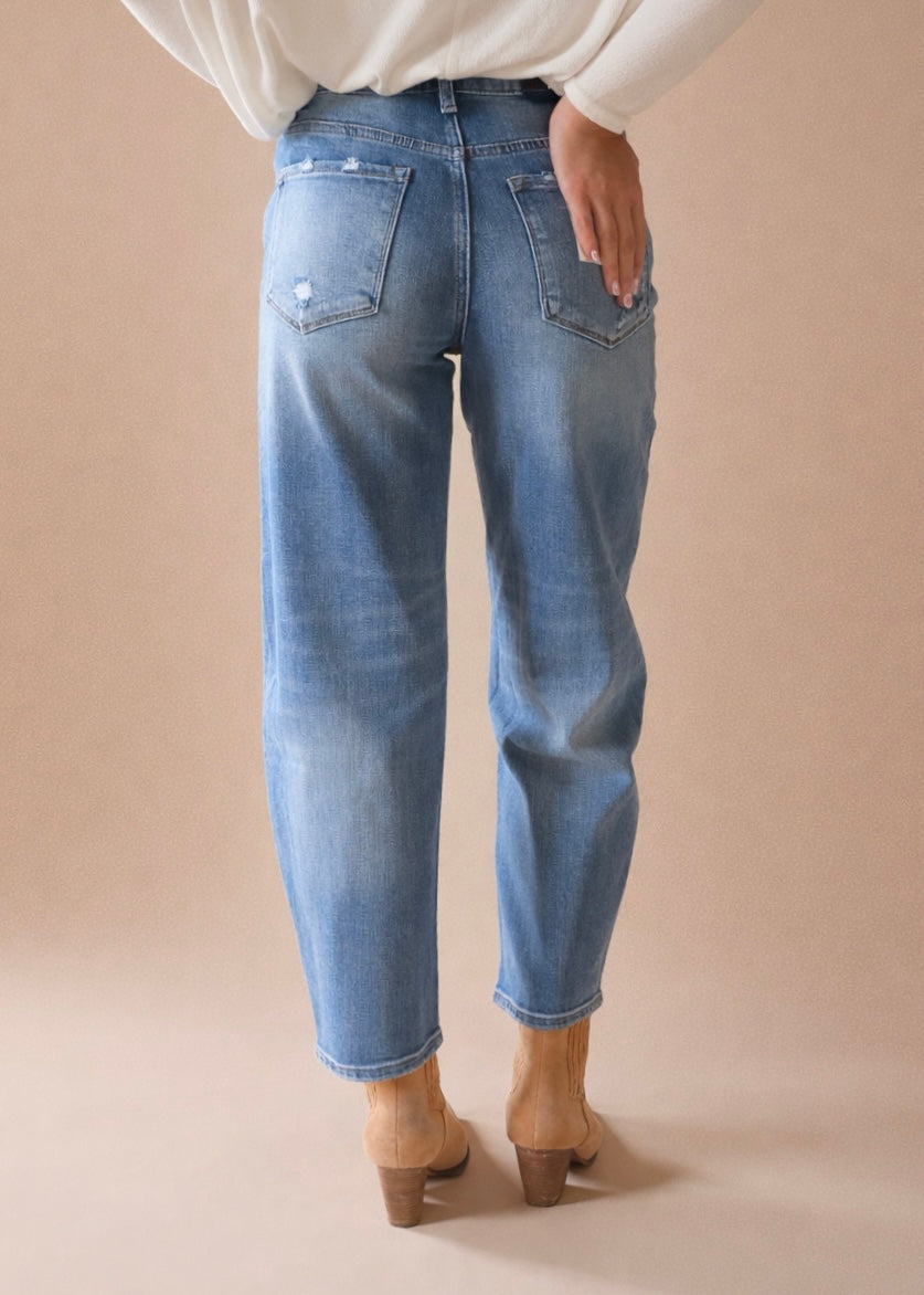 The Perfect Fit Barrel Jean