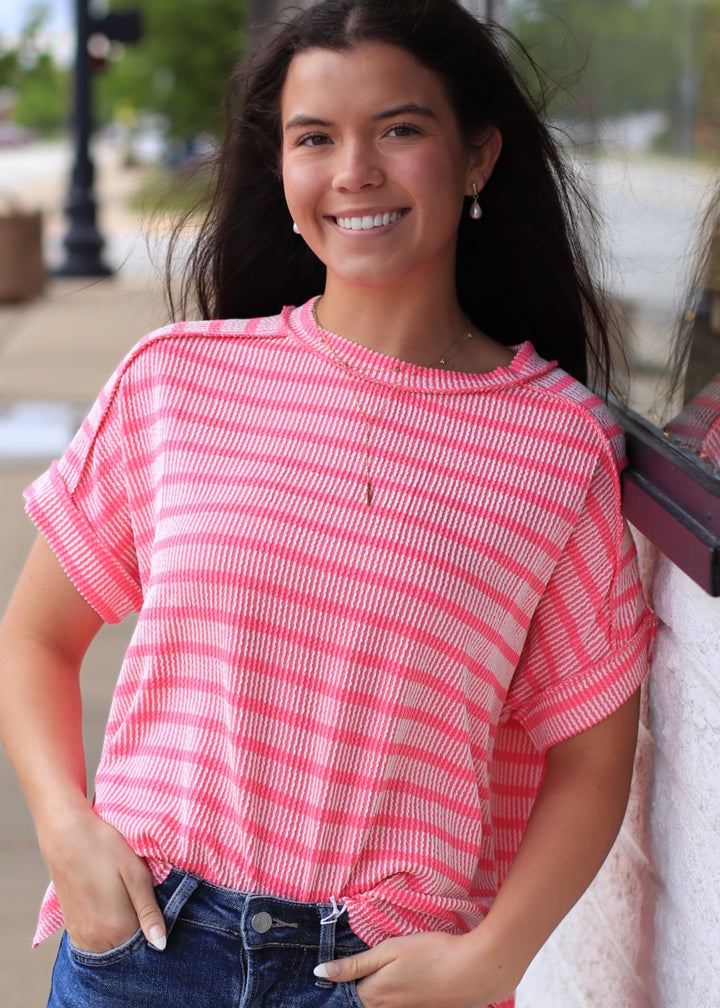 The Petalmark Stripe Top