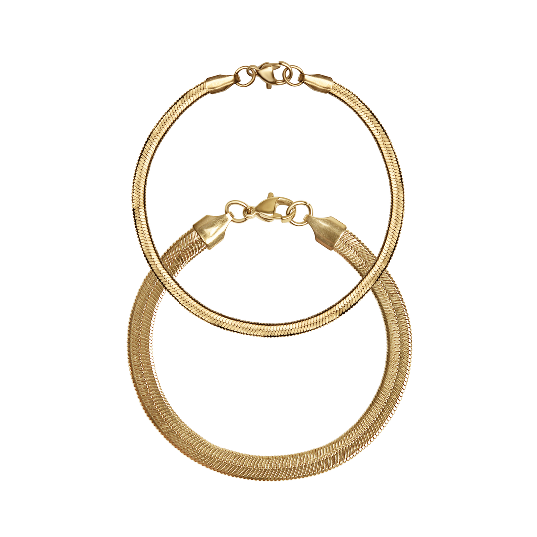 Signature Gold Herringbone Chain