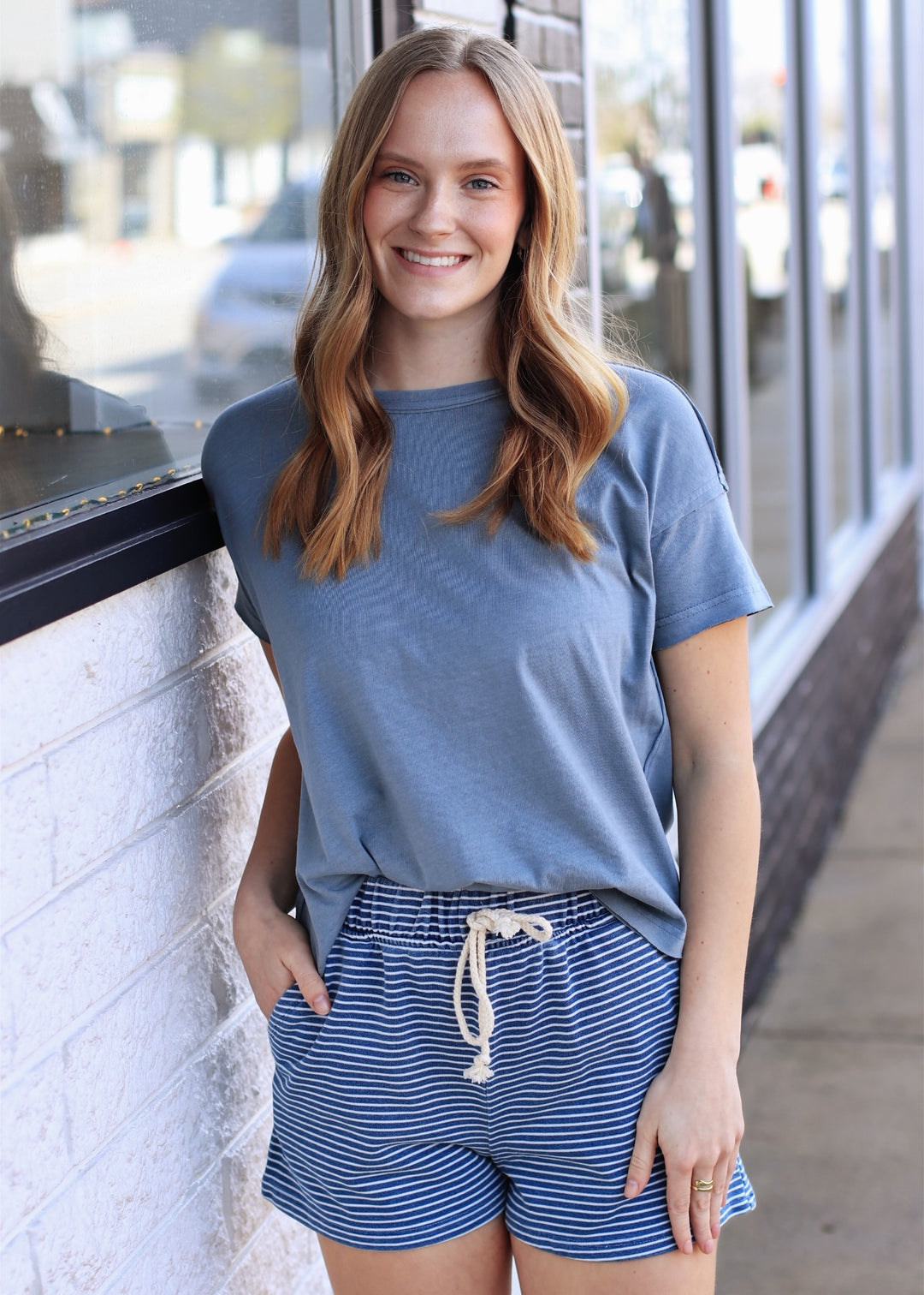 The Slate Essential Seam Top