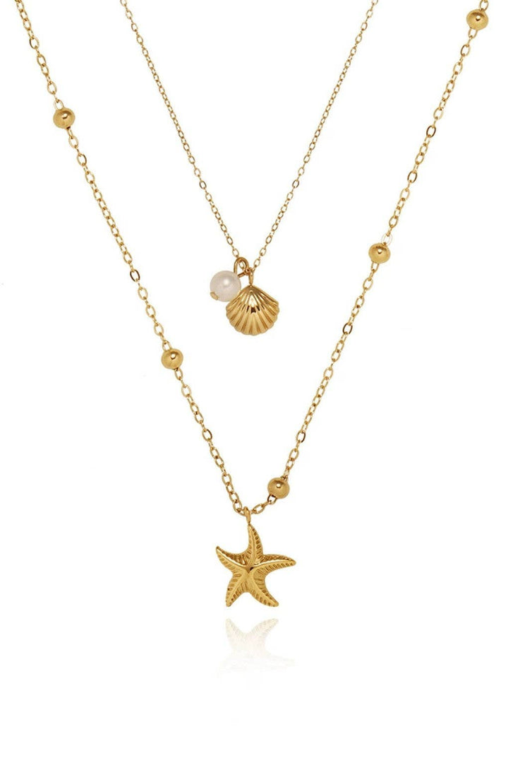 18K Gold PVD Plated Waterproof Stainless Steel Chain Necklace