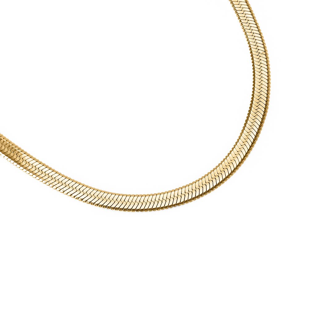 The Aurelia Herringbone Necklace
