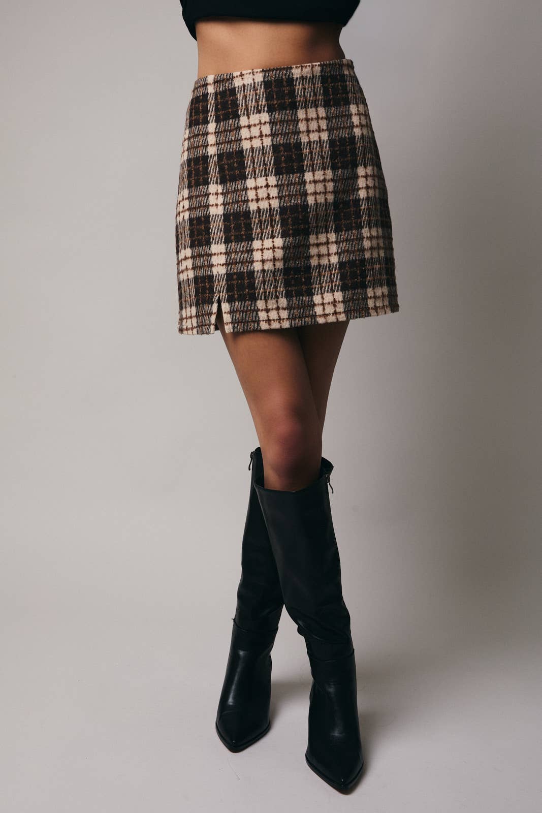 The Bronte Plaid Skirt