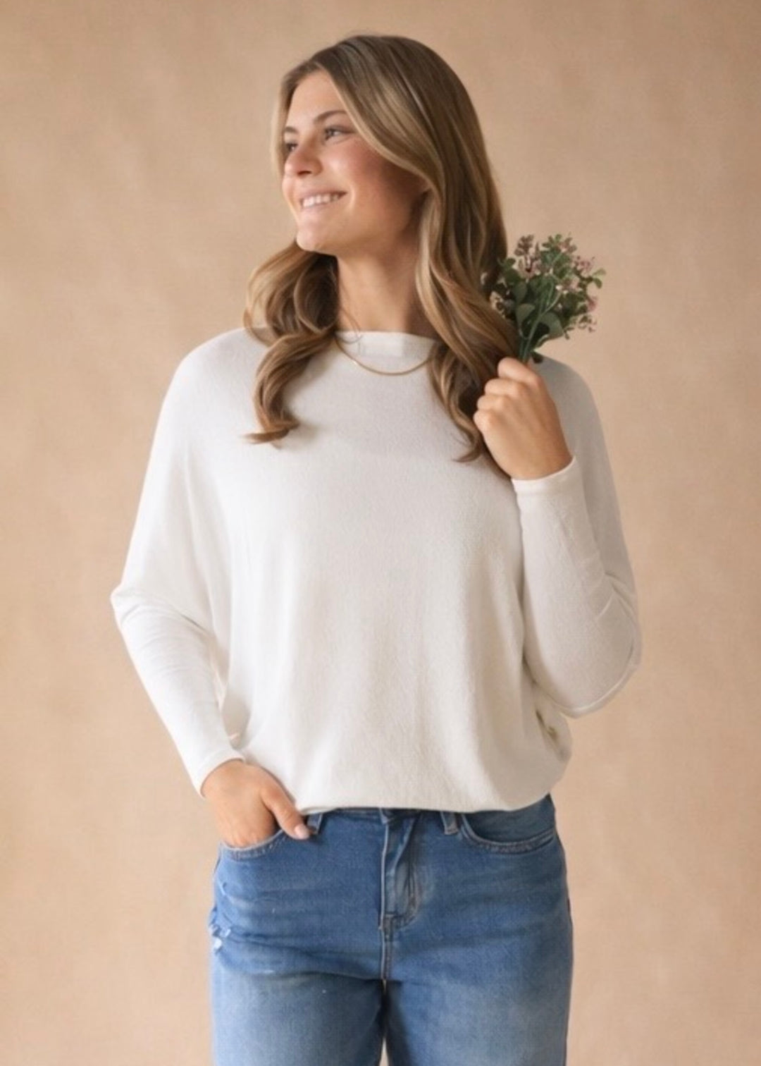 Our Signature Crepe Hacci Dolman Essential
