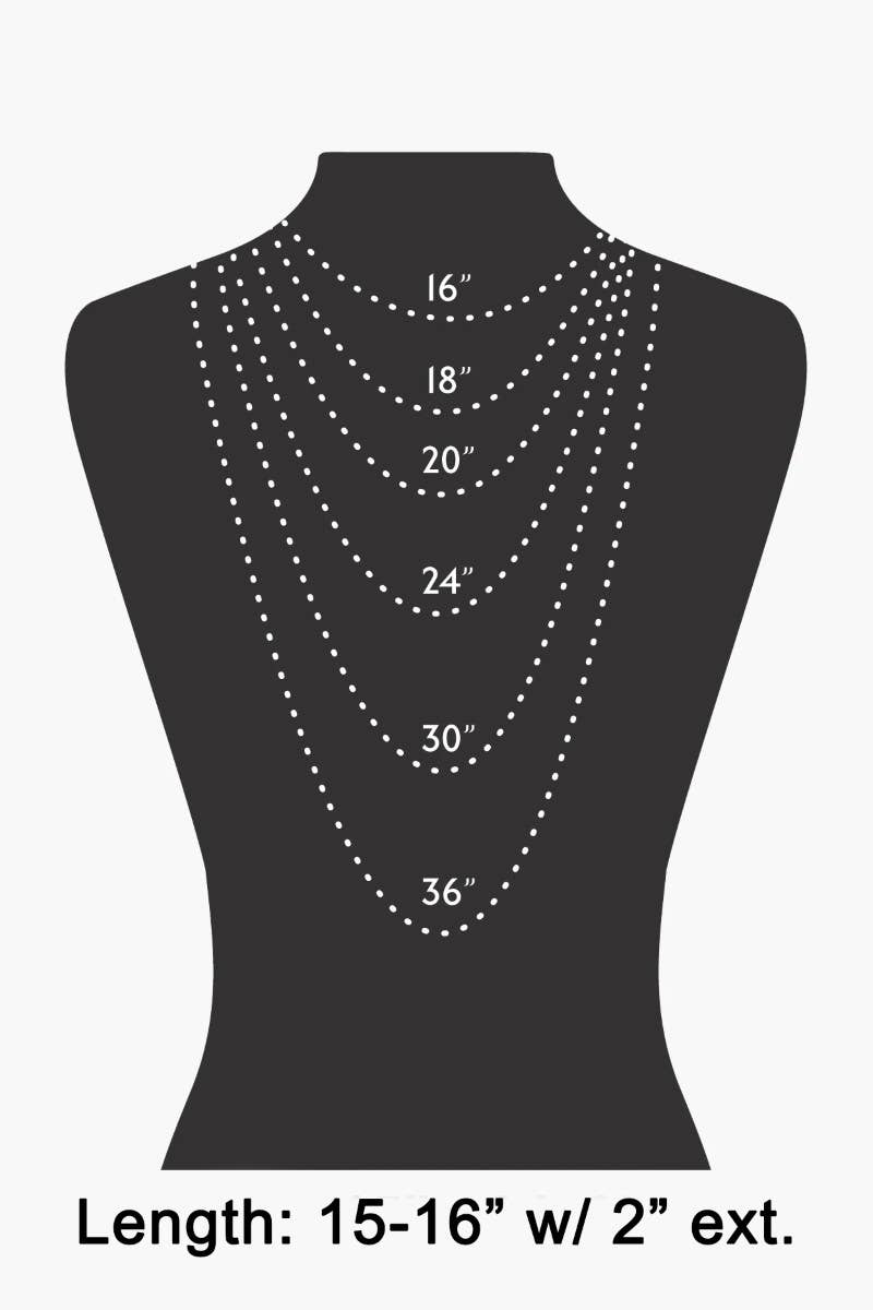 Box And Snake Chain Layered Necklace