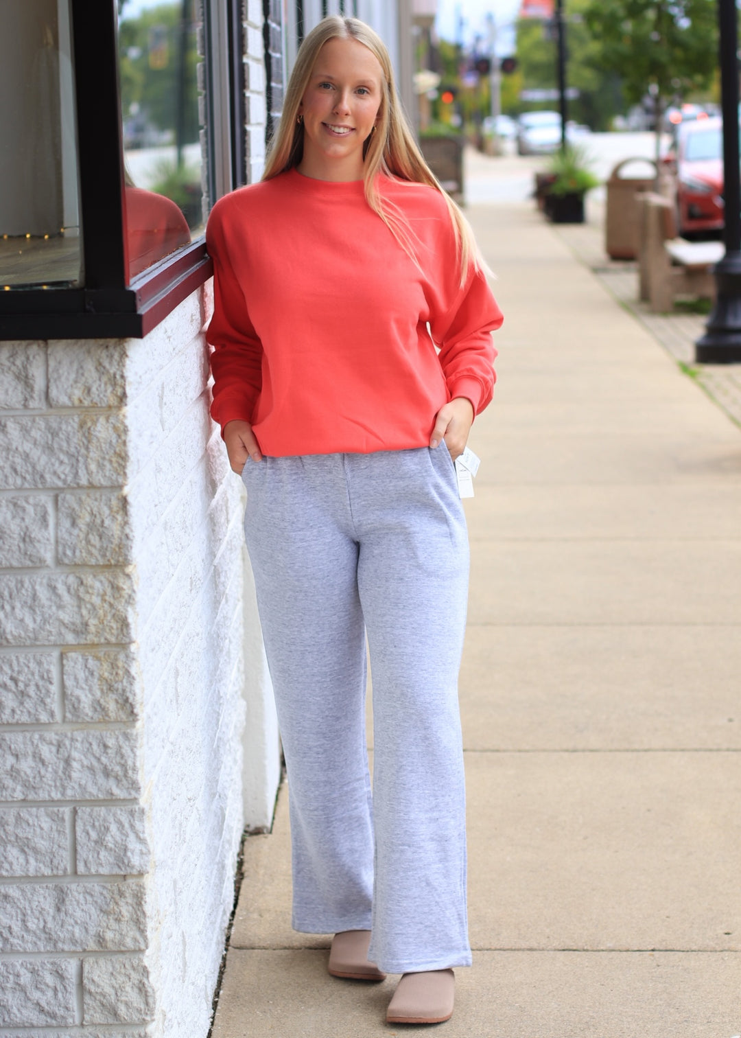 Light Heather Joggers