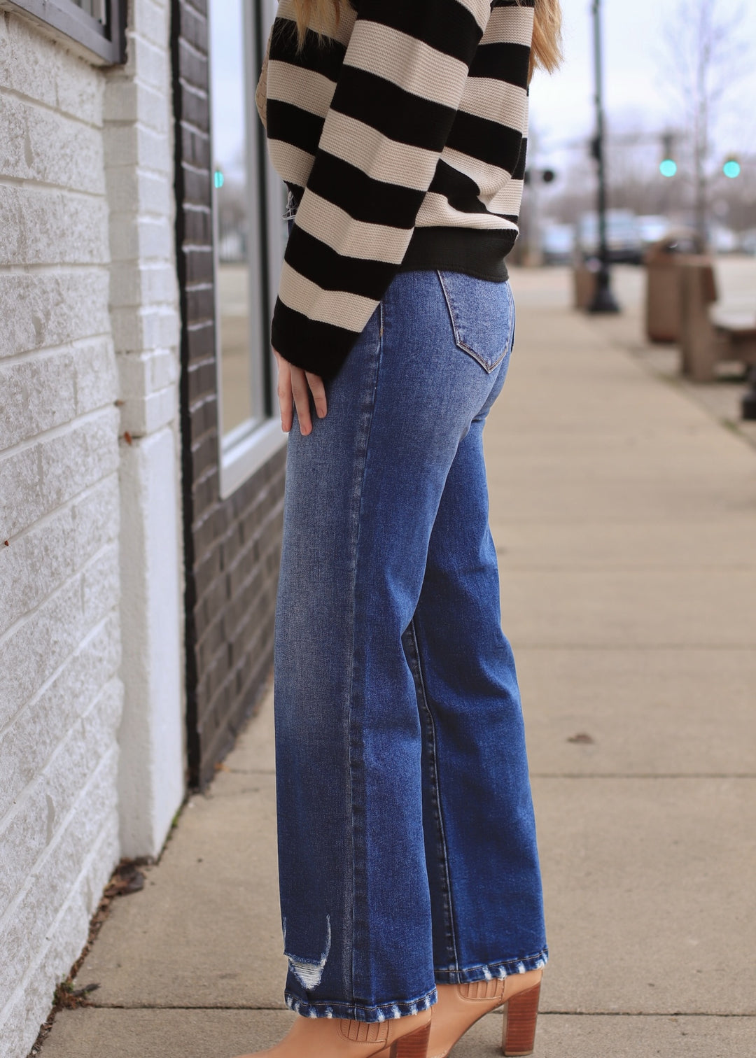 Open Road High Rise Wide Leg Jean