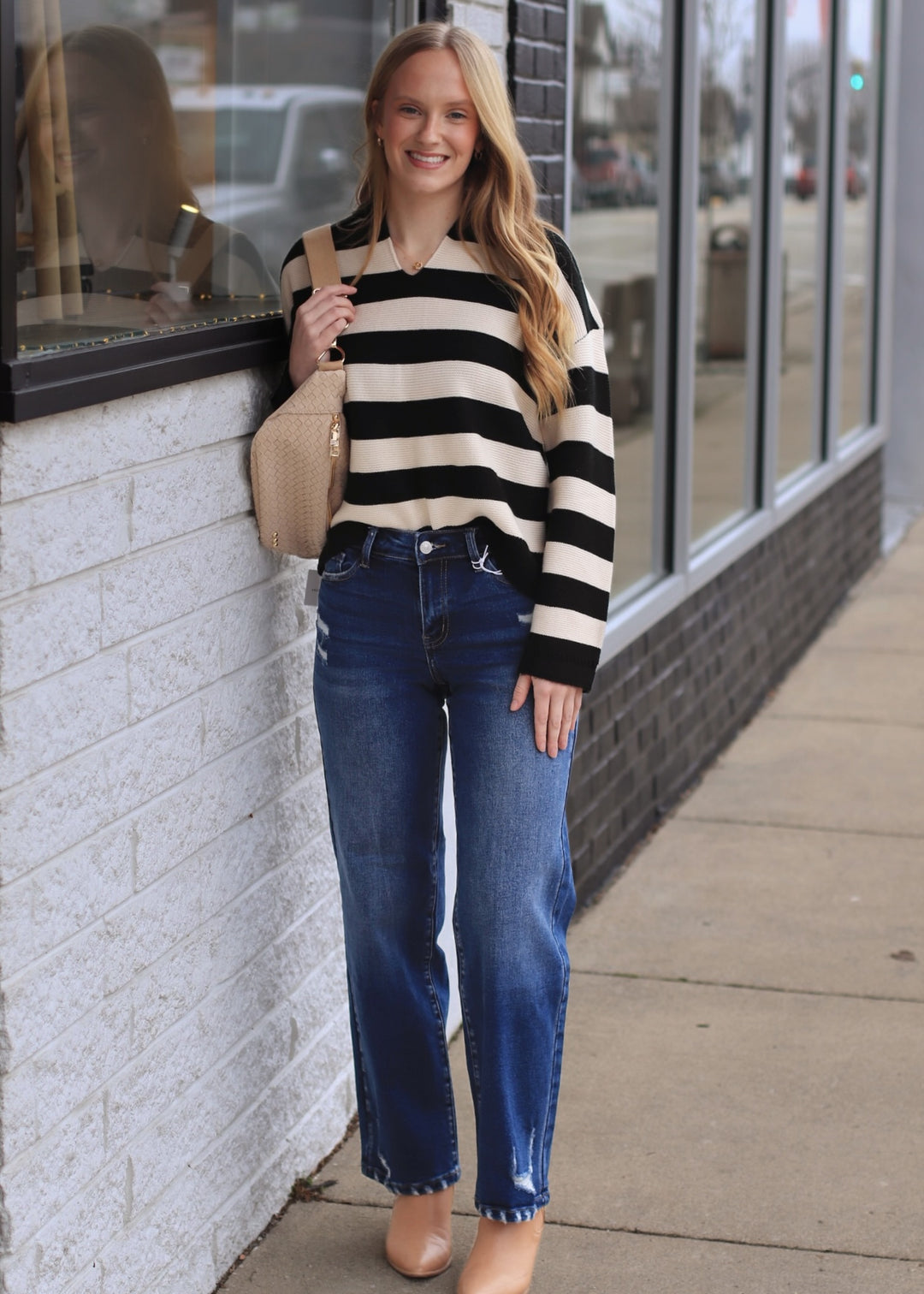 Open Road High Rise Wide Leg Jean