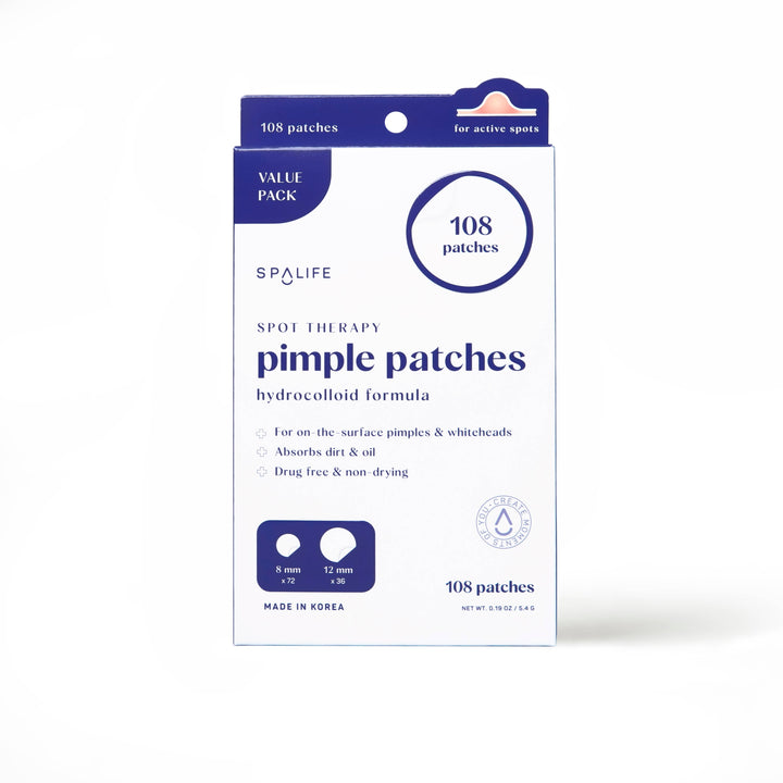 Spot Therapy Hydrocolloid Pimple Patches - 108 Patches