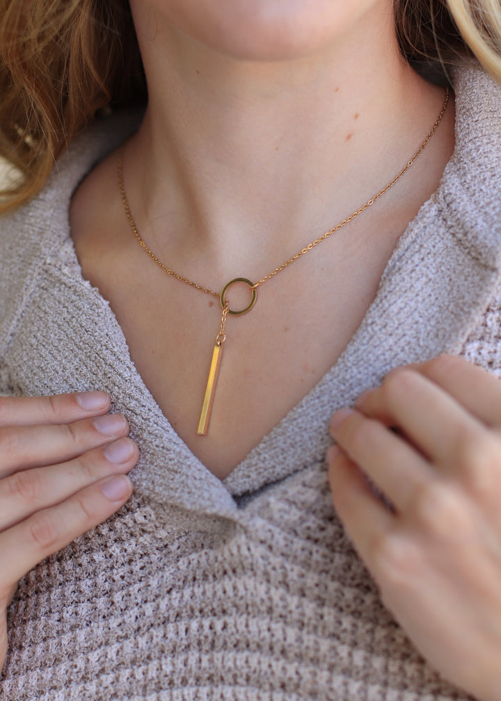 The Luma Lariat Necklace
