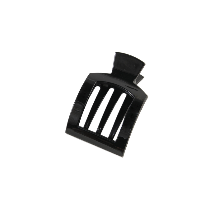 Modern Hold Claw Clip in Black