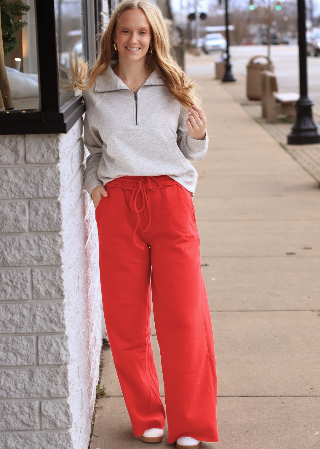 DOORBUSTER The Nest Lounge Pant - Ruby