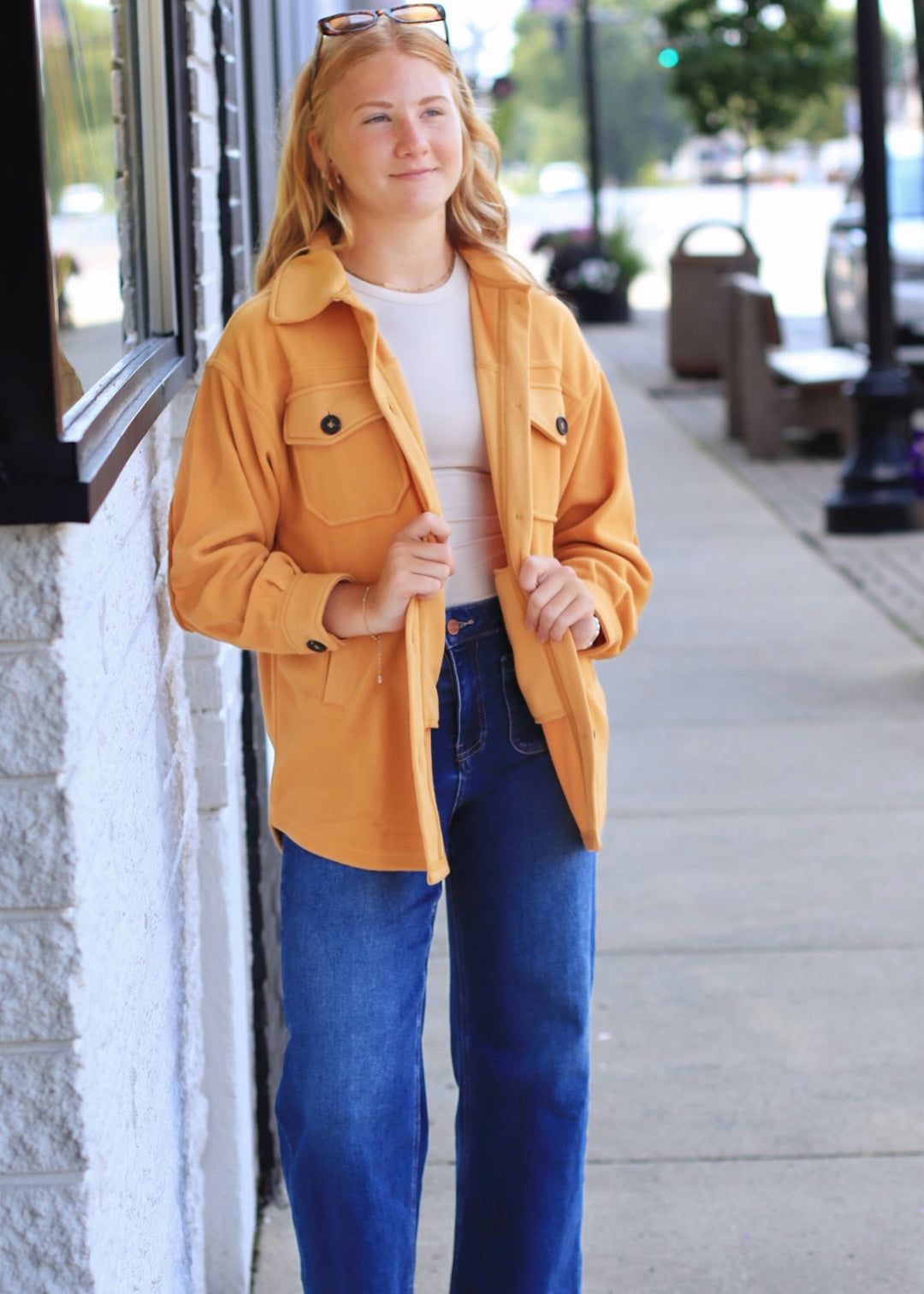 Honey Hue Fleece Jacket