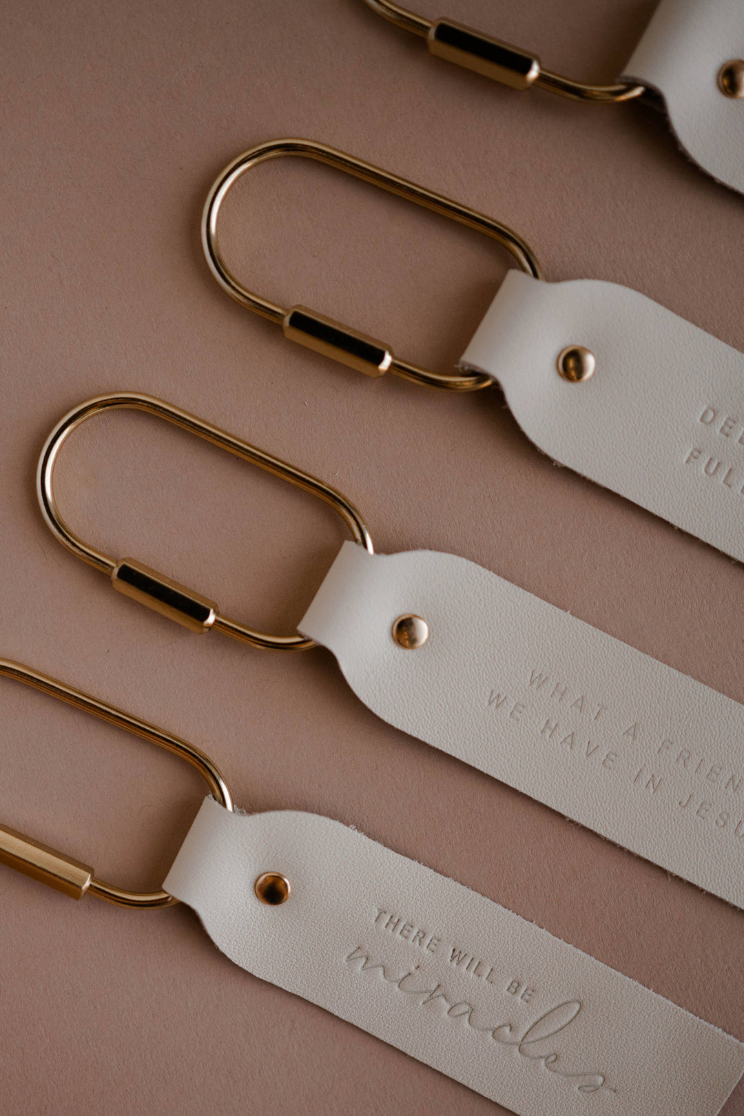It Is Well Blonde Key Fob | Christian Keychain