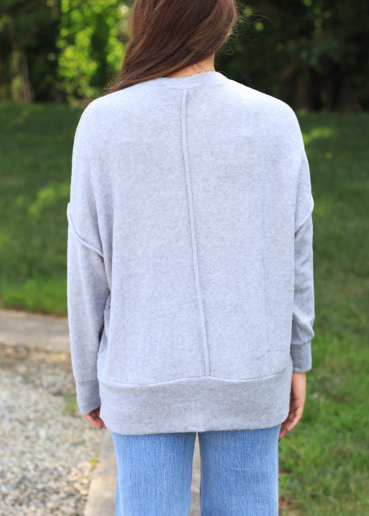 Heather Grey Cozy Melange
