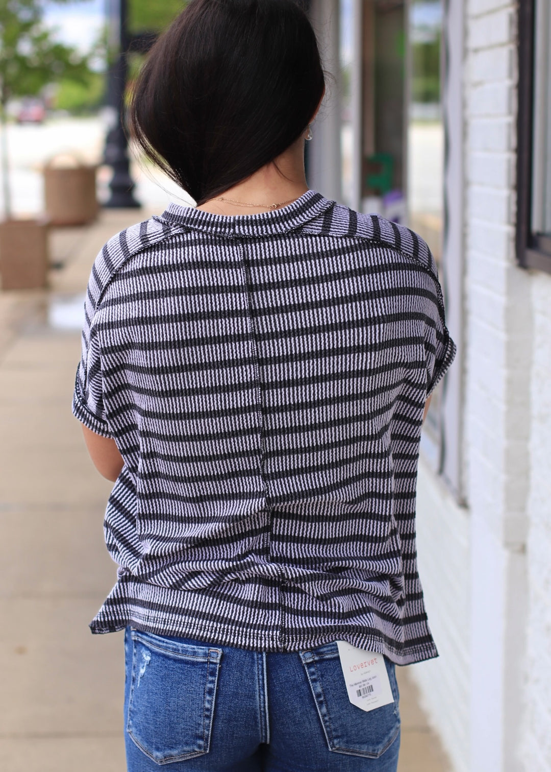 The Nightfall Stripe Top