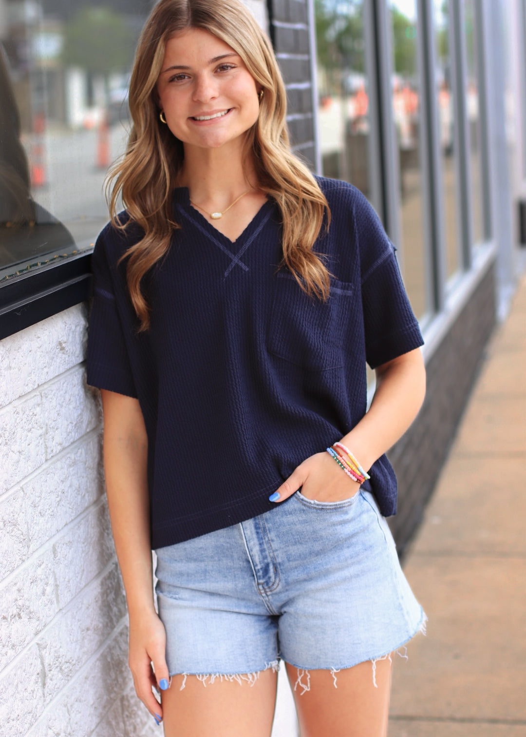 The Midnight Cove Boxy Top