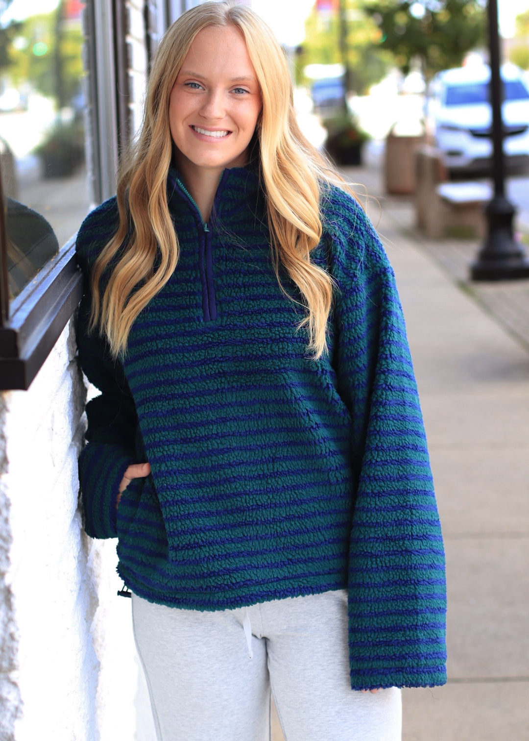 Mandy Half Zip Fleece Pullover