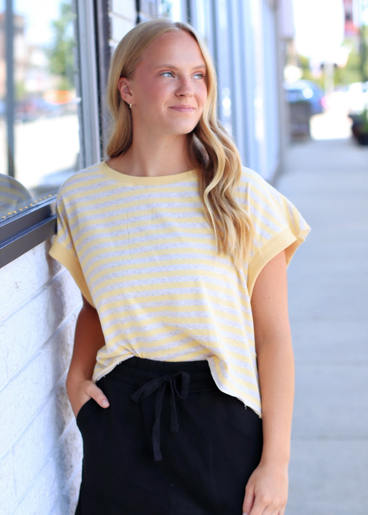 The Honey Stripe Top