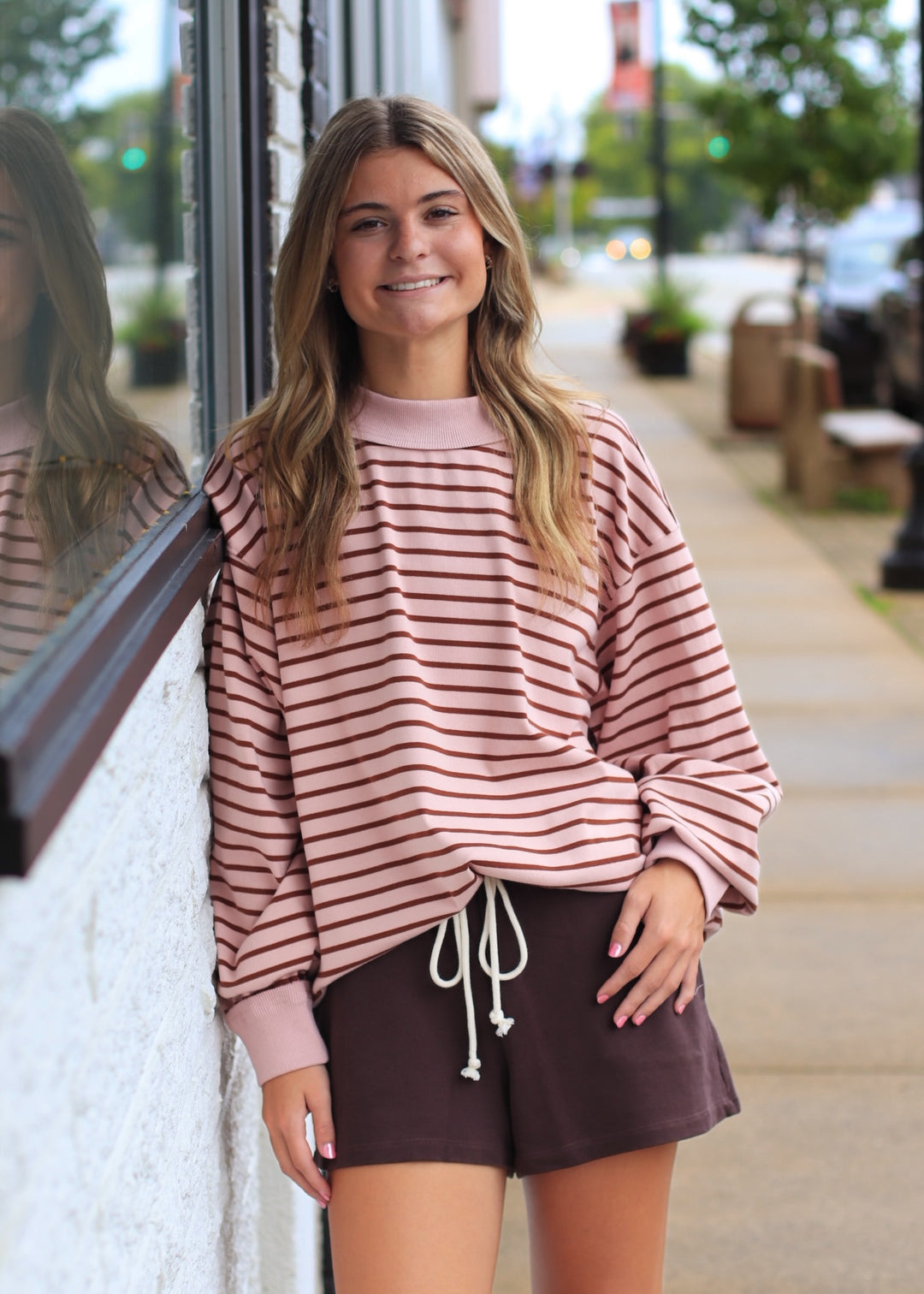 Strawberry Mocha Pullover