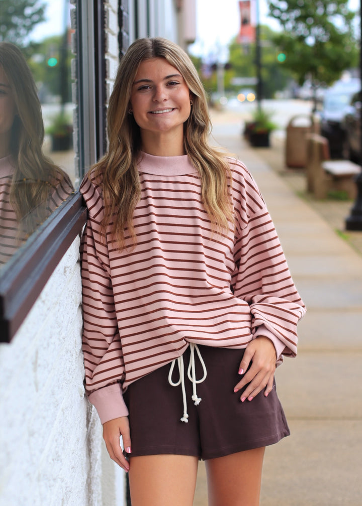 Strawberry Mocha Pullover