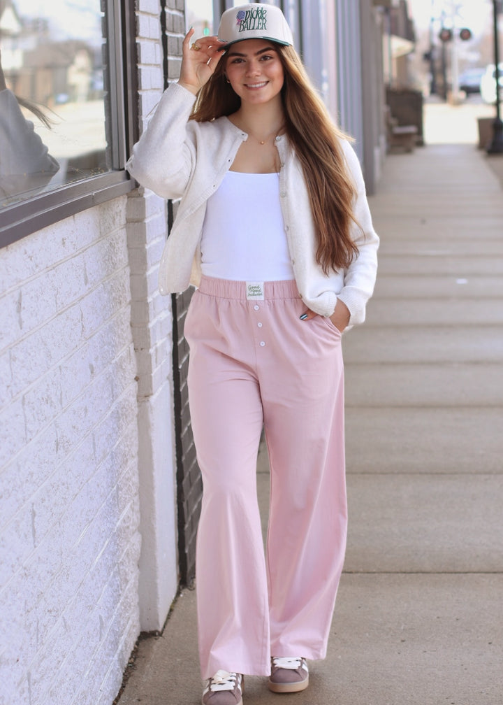 RESTOCK Ivory Ease Crew Neck Sweater Cardigan