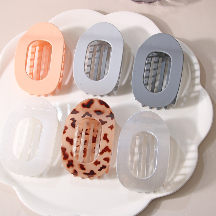 Oval Flat Hair Clip